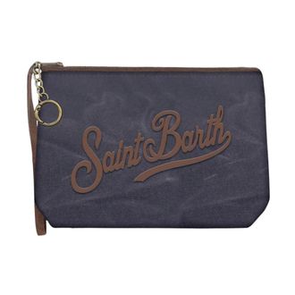 MC2 Saint Barth Mini Pochette Aline Wax - - Bags - unisex - Blu - ONE SIZE