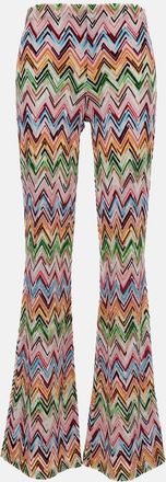 Missoni Pantaloni In Pizzo Zig Zag