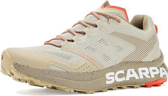 Scarpa Spin Planet Mens Shoes Sand/Dark Flamingo : EU 42.5 (US Mens 9.5) D - Medium, Rubber/Synthetic