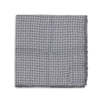 Brunello Cucinelli Accessoires, Heren, Grijs, ONE Size, Zijden Pochet