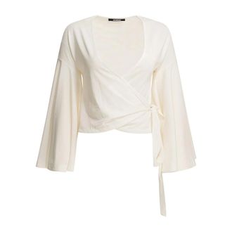 Jacquemus Dames, Blouses & Shirts, Wit, Maat: L Jersey