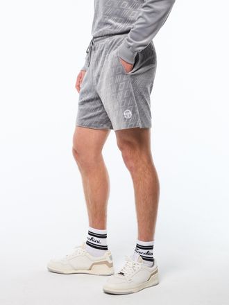 Sergio Tacchini Bandiera Debossed Velour Short