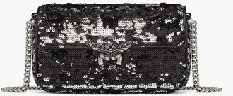 MCM Himmel Sequin Shoulder Bag