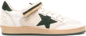 Golden Goose Ball Star leather sneakers - men - Calf Leather/Calf Leather/Fabric/Rubber/Fabric - 44 - White