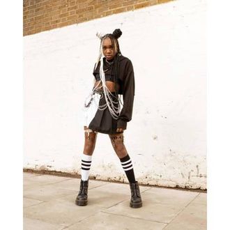 Dr. Martens Sinclair leren enkelboots zwart