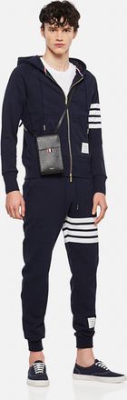 Thom Browne Felpa Classica Zip Con Cappuccio