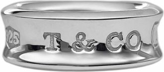 Tiffany & Co. Silver Silver 925 Band Ring (Pre-Owned)