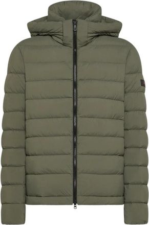 Peuterey Winter Jackets, male, Green, L, Boggs 04 Down Jacket