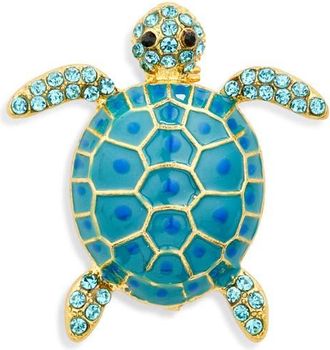 Clifton Wilson Green Turtle Lapel Pin at Nordstrom