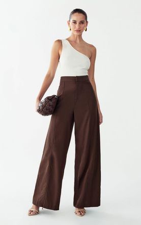 Willa Dayton Pants in Chocolate at Nordstrom, Size 14
