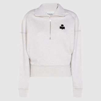 Isabel Marant Grey Cotton Sweatshirt