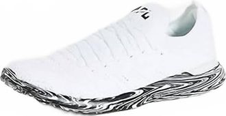 Athletic Propulsion Labs Womens Techloom Wave Athletic Sneakers In White/black/marble