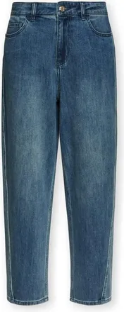 Elena Miro Jeans, Dames, Blauw, 4Xl, Katoen, Regular Jeans