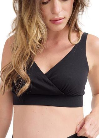 Hatch The Dream Feed Nursing And Sleep Bra in Black at Nordstrom, Size X-Large
