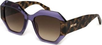 Just Cavalli Authentieke Premium Kwaliteit Bril - unisex - Zonnebrillen - Paars - 53 MM - Accessoires