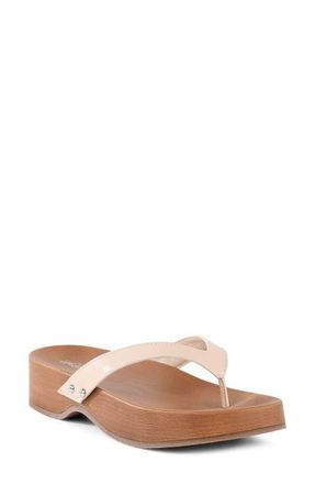 Seychelles Dreaming Out Loud Platform Flip Flop in Natural at Nordstrom, Size 11