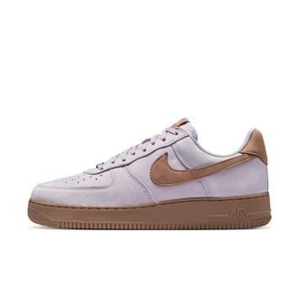 Nike Mens Air Force 1 Low Retro Premium Shoes in Purple | IO9555-002