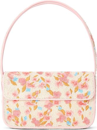 Staud Tommy Beaded Shoulder Bag in Spring Day at Nordstrom