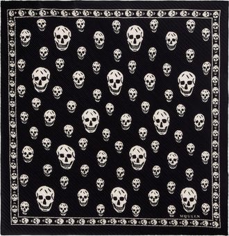 Alexander McQueen Skull silk scarf