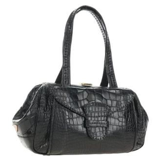 Prada unisex, Pre-owned, Zwart, Maat: ONE Size Leer