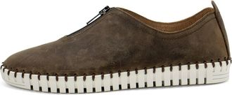 Eric Michael Womens Marlo Slip On Loafer Shoes In Cafe