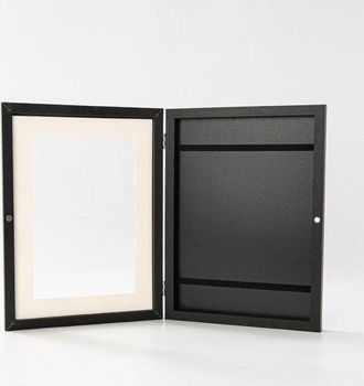 OEM Marcos De Fotos, Marco De Almacenamiento, Marco De Fotos De Pared, 21x29,7cm, Negro, Para Fotos 3d, Obras De Arte A4, Dibujos Infantiles