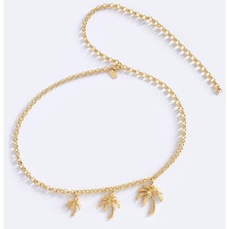 Emma Pills Palm Springs Belt in Gold at Nordstrom