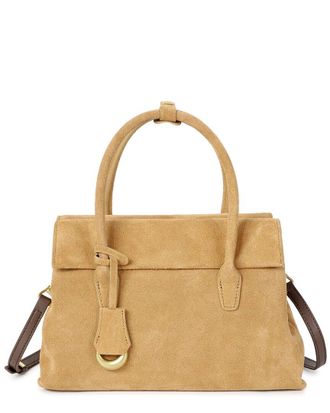 Tiffany & Fred Classic Suede Top Handle Bag