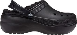 Crocs Gezellige en stijlvolle klassieke platformsandalen - Dames - Klompen - Zwart - 34 EU - Schoenen