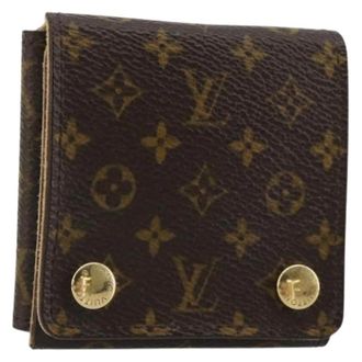 Louis Vuitton Pre-owned Wallets, female, Brown, Size: ONE SIZE Pre-owned Jewelry Box