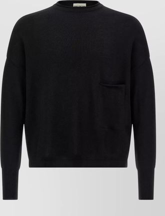 Maryya fine-knit virgin wool crew-neck sweater