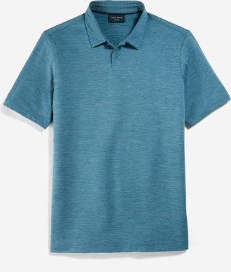 Cole Haan Mens Founders Polo Shirt - Medium Blue Size Small
