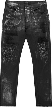 Purple Jeans skinny P001 - Nero