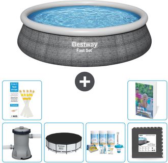 Bestway Piscina Bestway Fast Set Redonda - 457x84 Cm - 7-piezas S238