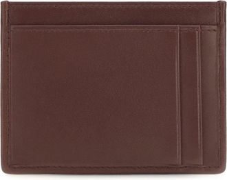 Miu Miu Womens Card Holder Matelass&eacute; Nappa Leather Burgundy Lamb Wallets & Purses