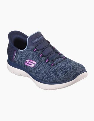 Skechers Womens Skechers Slip-ins: Summits - Dazzling Haze 149937 Navy Purple - Size: 6