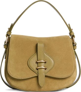 Coccinelle Borsa a spalla Mavery piccola con fibbia - Verde