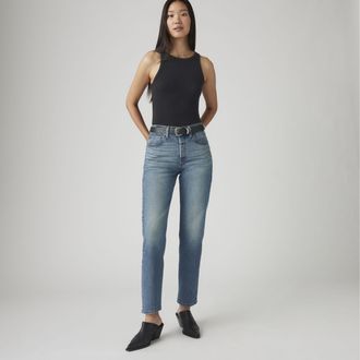 Levi's 501 Crop Jeans - Womens - 23X26 - Blue