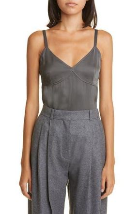 Toteme Crepe Camisole in Lead at Nordstrom Rack, Size 10 Us / 42 Eu