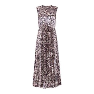 Ulla Johnson Kleedjes, Dames, Roze, 3Xs, Polyester, Malin Jurk