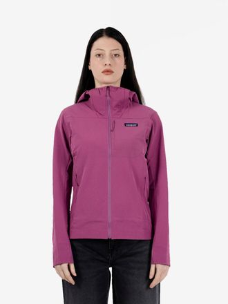 Patagonia R1 Crossstrata hoody faded magenta