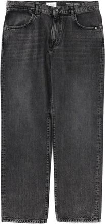 Amish Black Mid Rise Jeans
