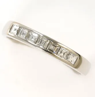 C&A Platinum Platinum 900 Band Ring (Pre-Owned)