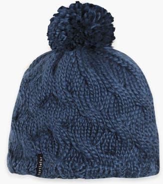 Turtle Fur Wave on Wave Merino Wool Hat in Navy at Nordstrom