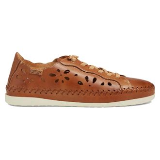 Pikolinos Soller W8B Leather Womens Lace Up Shoes - Brandy - Size:UK 6-6.5