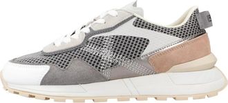Munich Pulsar 06 - Dames - Sneakers - Grijs - 39 EU - Leer - Schoenen
