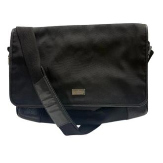Gucci Pre-owned GG Embossed Nylon Leren Schoudertas - Heren - Vintage Schoudertas - Zwart - ONE Size - Nylon - Vintage