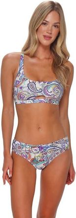 Sunsets Brandi Bralette Bikini Swimsuit Top in Tide Pool Twist at Nordstrom, Size 3X-Large