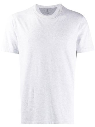 Brunello Cucinelli Basic T-shirt - Grijs