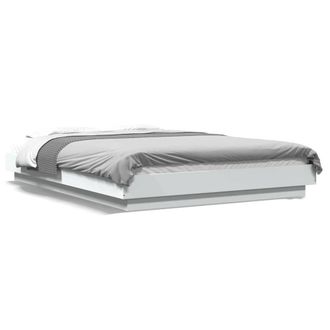 Berkfield Home Bed Frame without Mattress White 120x190 cm Small Double